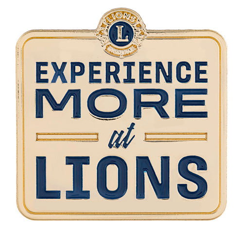 EXPERIENCE MORE PIN - 25/PACK