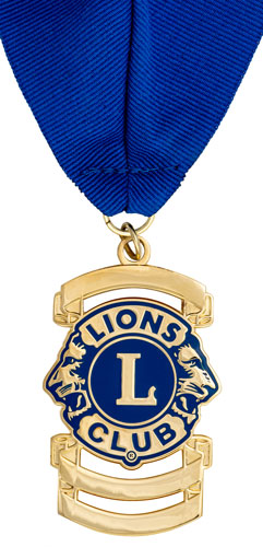 CLUB TWO SCROLL MEDAL
