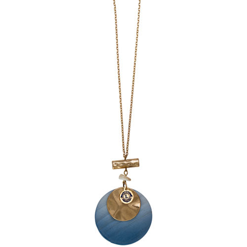 BLUE OMBRE NECKLACE
