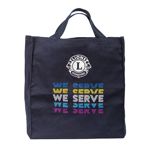 WE SERVE LIONS CANVAS TOTE