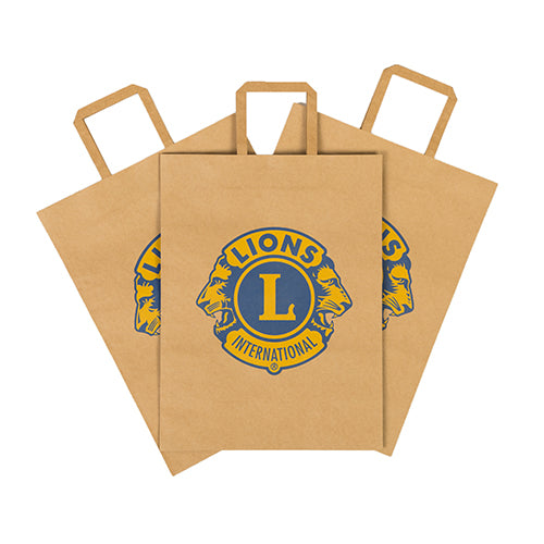 BROWN KRAFT BAG 10/PK