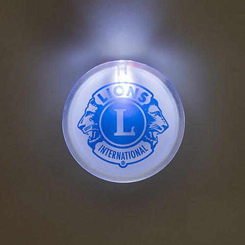 LIONS LIGHT UP BUTTON