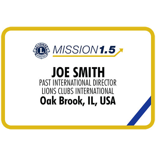 PAST INTERNATIONAL DIRECTOR BADGE - MISSION TO GROW