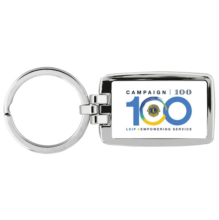 CAMPAIGN 100 SILVER KEY CHAIN