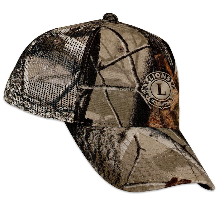 CAMOUFLAGE MESH BACK CAP